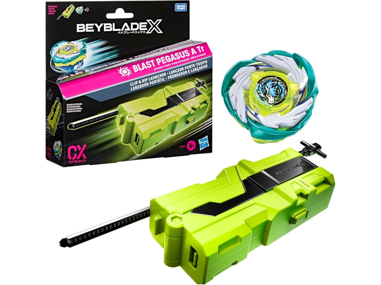 Bey Blade Bbx clip n rip launcher
