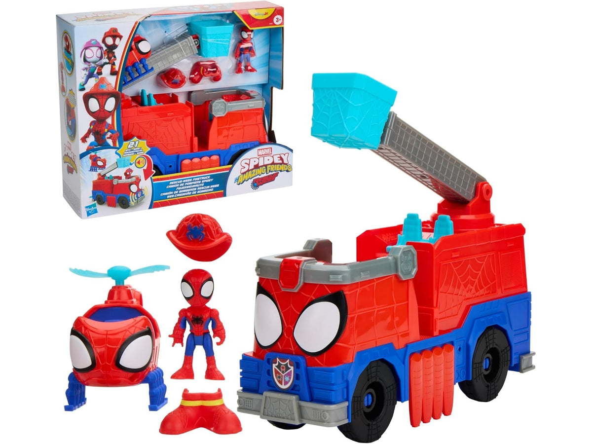Spidey And His Amazing Friends rescuewebs firetruck