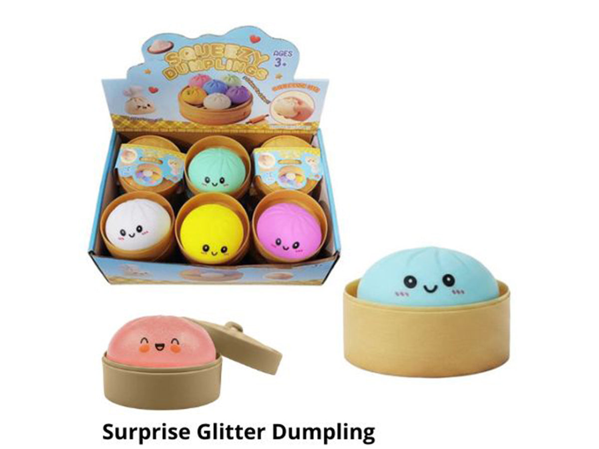 Squishy Ravioli Glitter a Sorpresa 8,5cm £