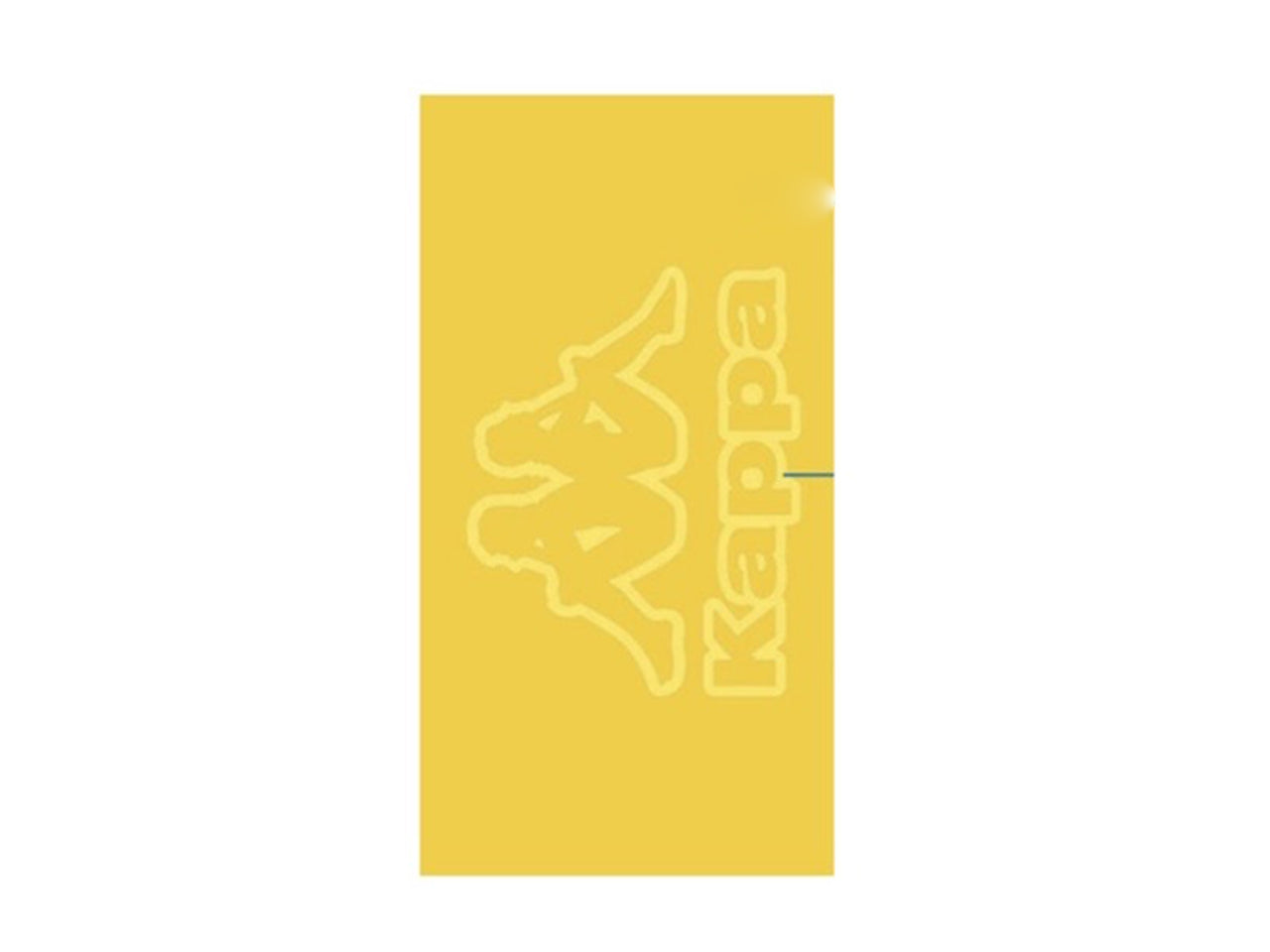 Kappa telo mare velour 86x160cm soft giallo
