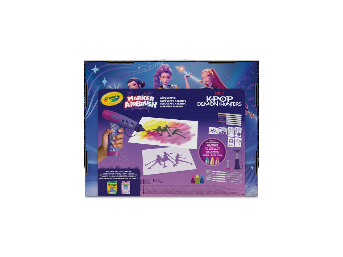Aerografo & laboratorio combo set - kpop demon hunters