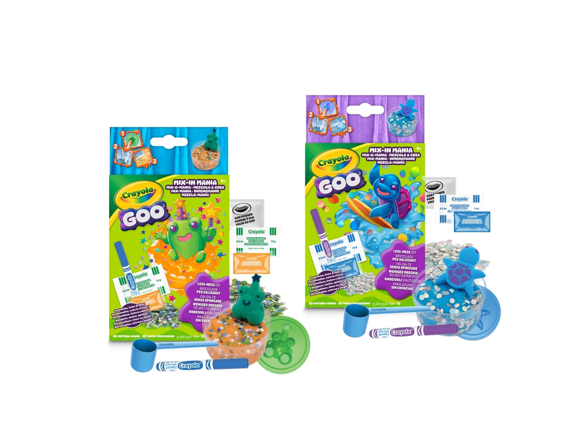 Goo - mix'n mania frog & turtle