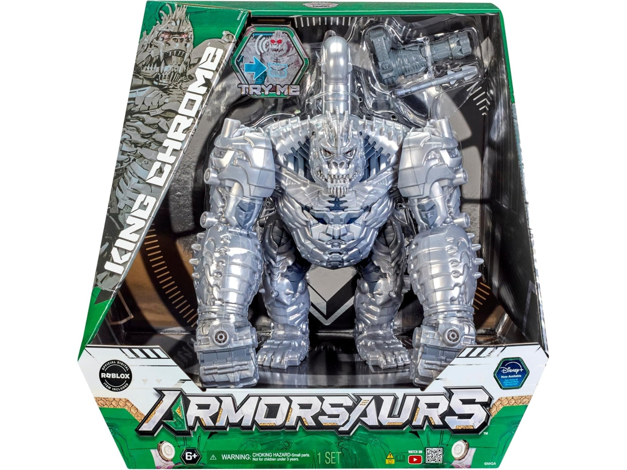 Armorsaurs feature villain-king chrome