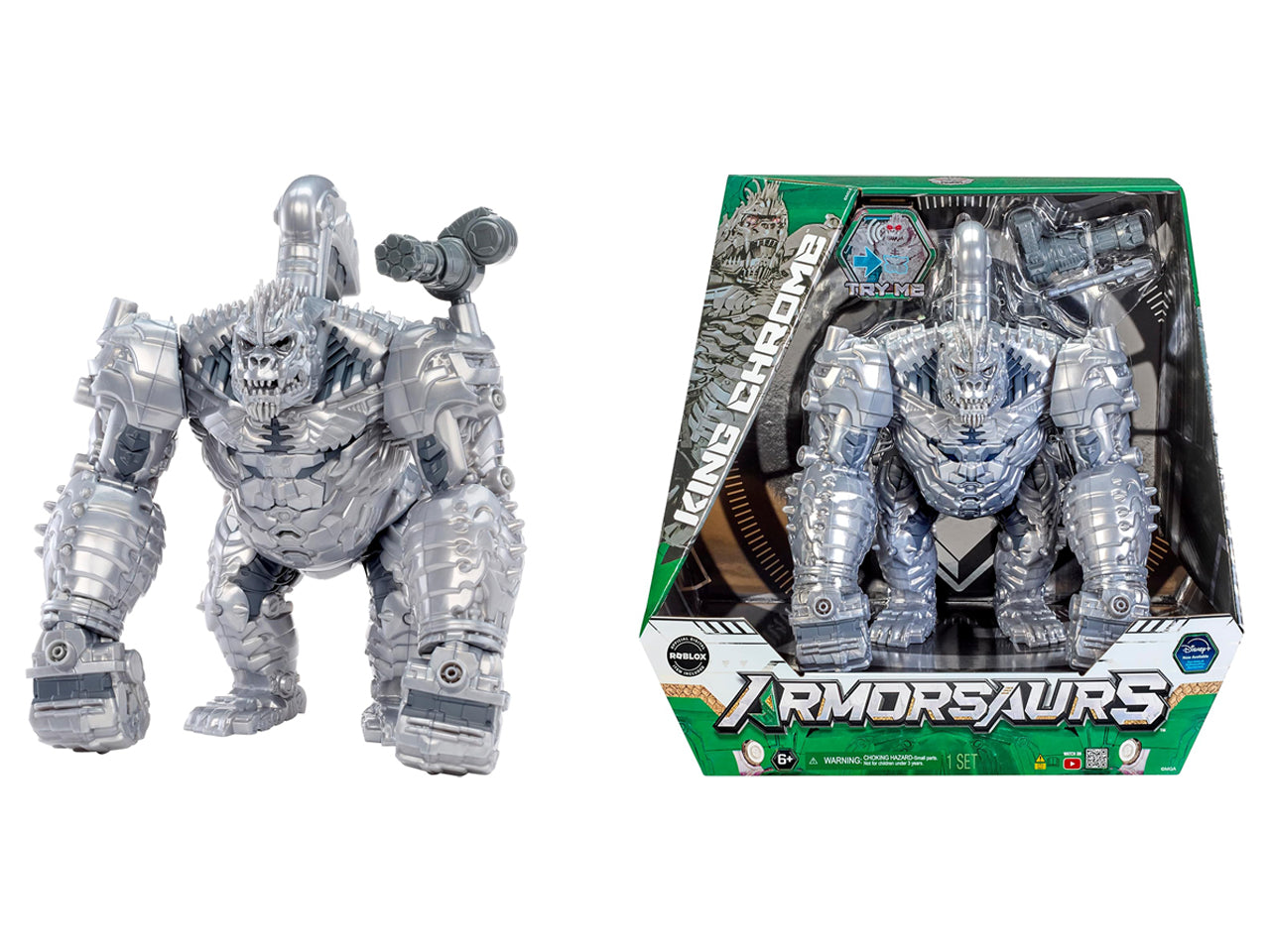 Armorsaurs feature villain-king chrome