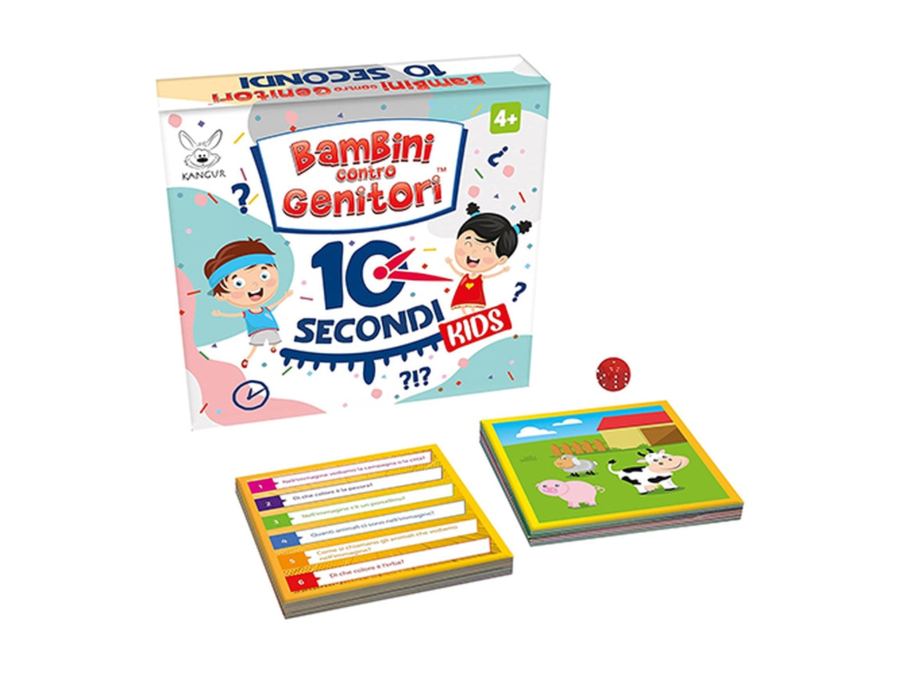 Gioco da tavolo Bambini contro genitori: 10 secondi kids