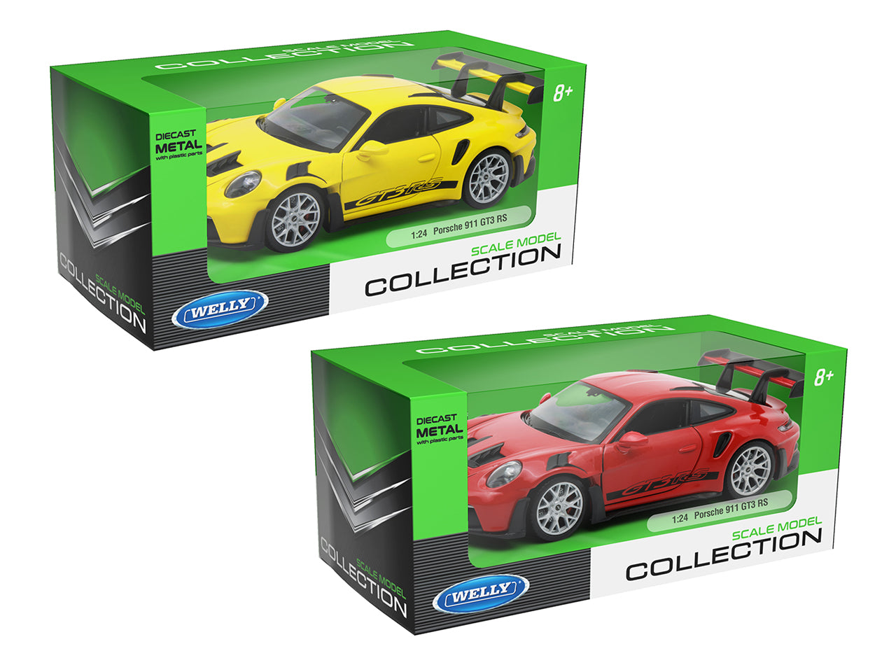 Auto porsche 911 gt3 rs (992) scala 1:24