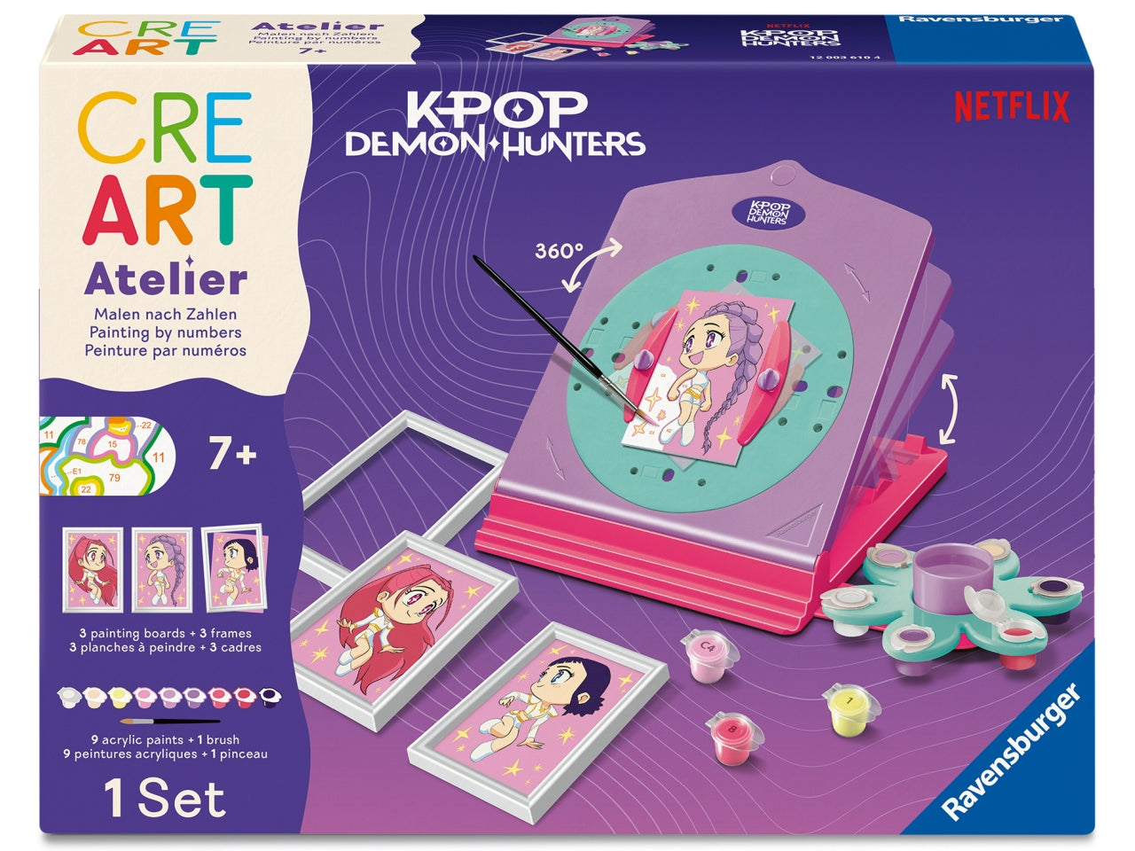 Creart atelier k-pop demon hunters