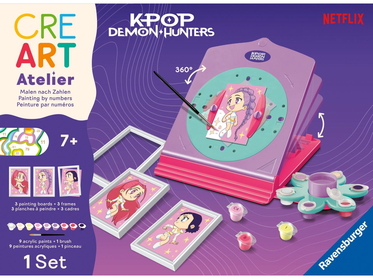 Creart atelier k-pop demon hunters