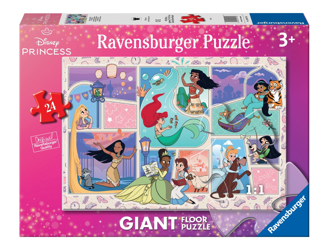Puzzle Disney princess da 24 pezzi