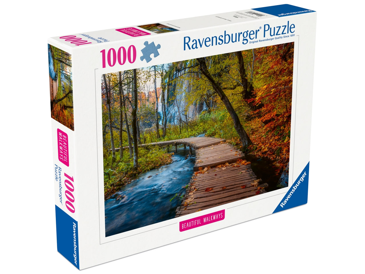 Puzzle Sentiero nel bosco autunnale 1000 pc