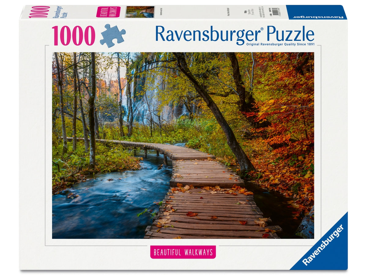 Puzzle Sentiero nel bosco autunnale 1000 pezzi