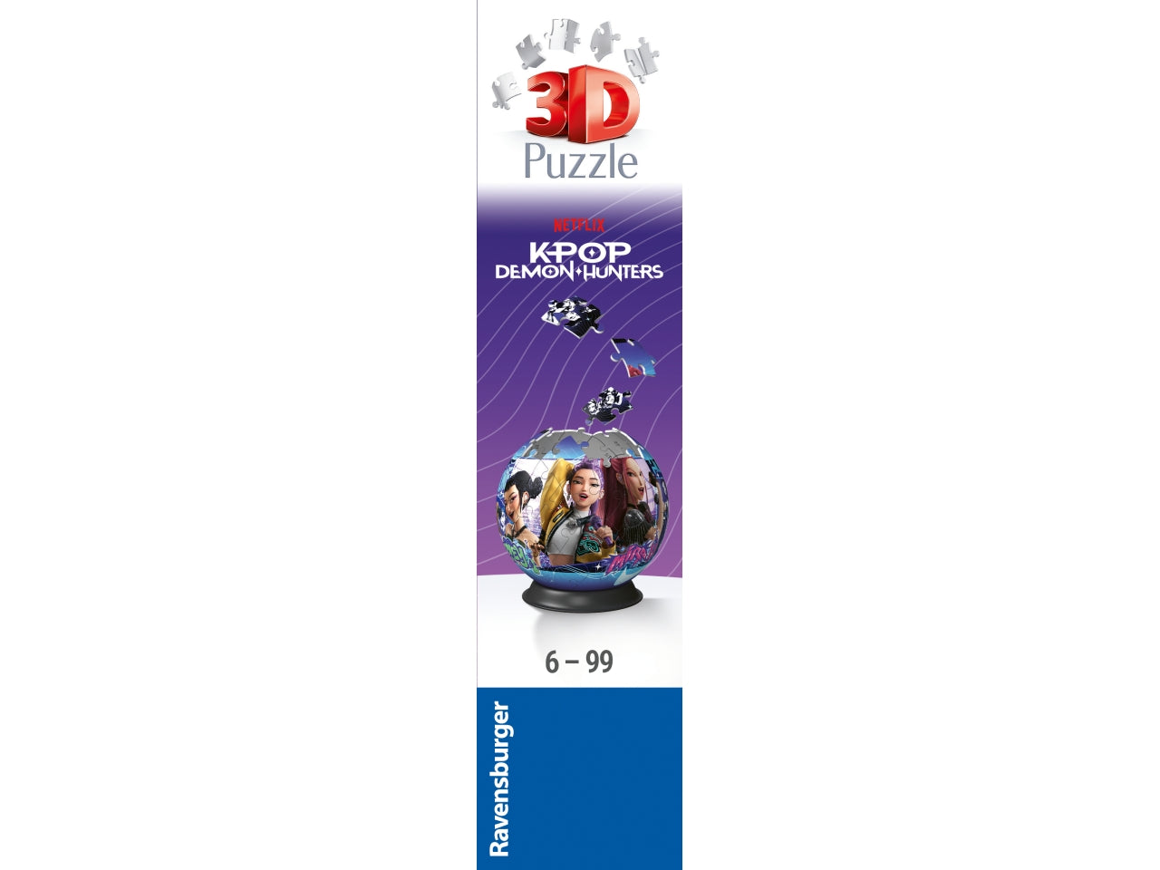 Puzzleball 72 pc - k-pop demon hunters