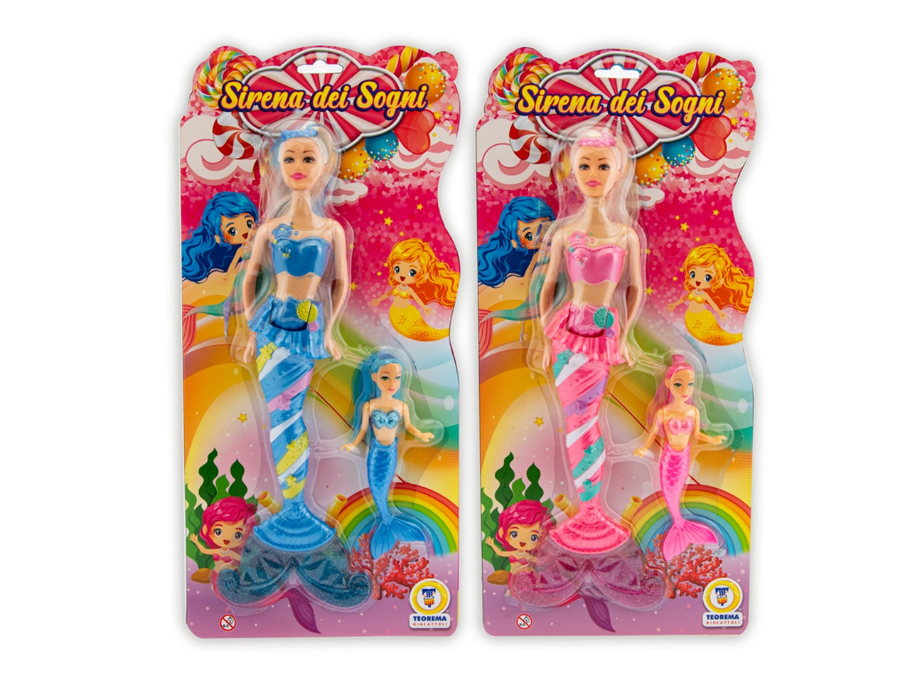 Miss signorina - magiche sirene 33,5 cm 2 assortiti