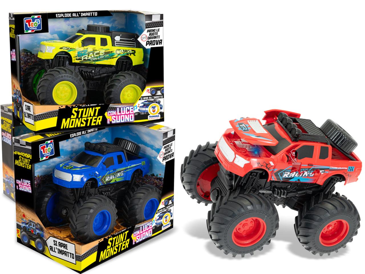 Teo's - crash car luci e suoni a frizione 3