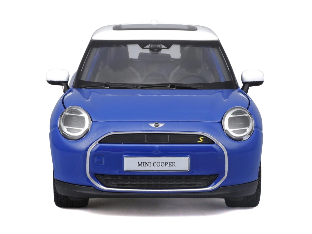 2024 mini cooper se (j01) scala1:24 blue