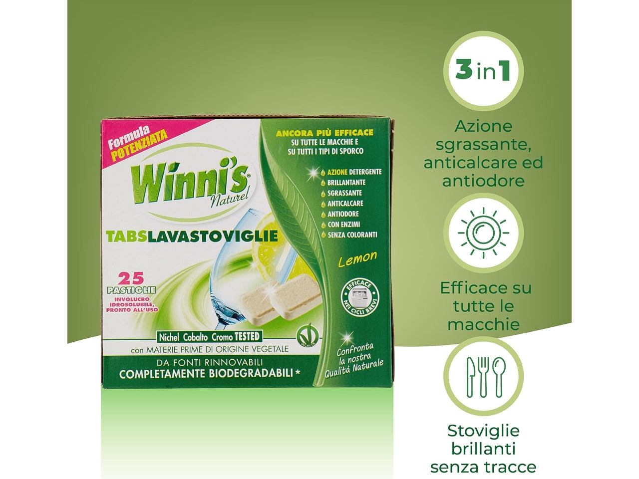 Winni's tabs confezione da 25 tabs
