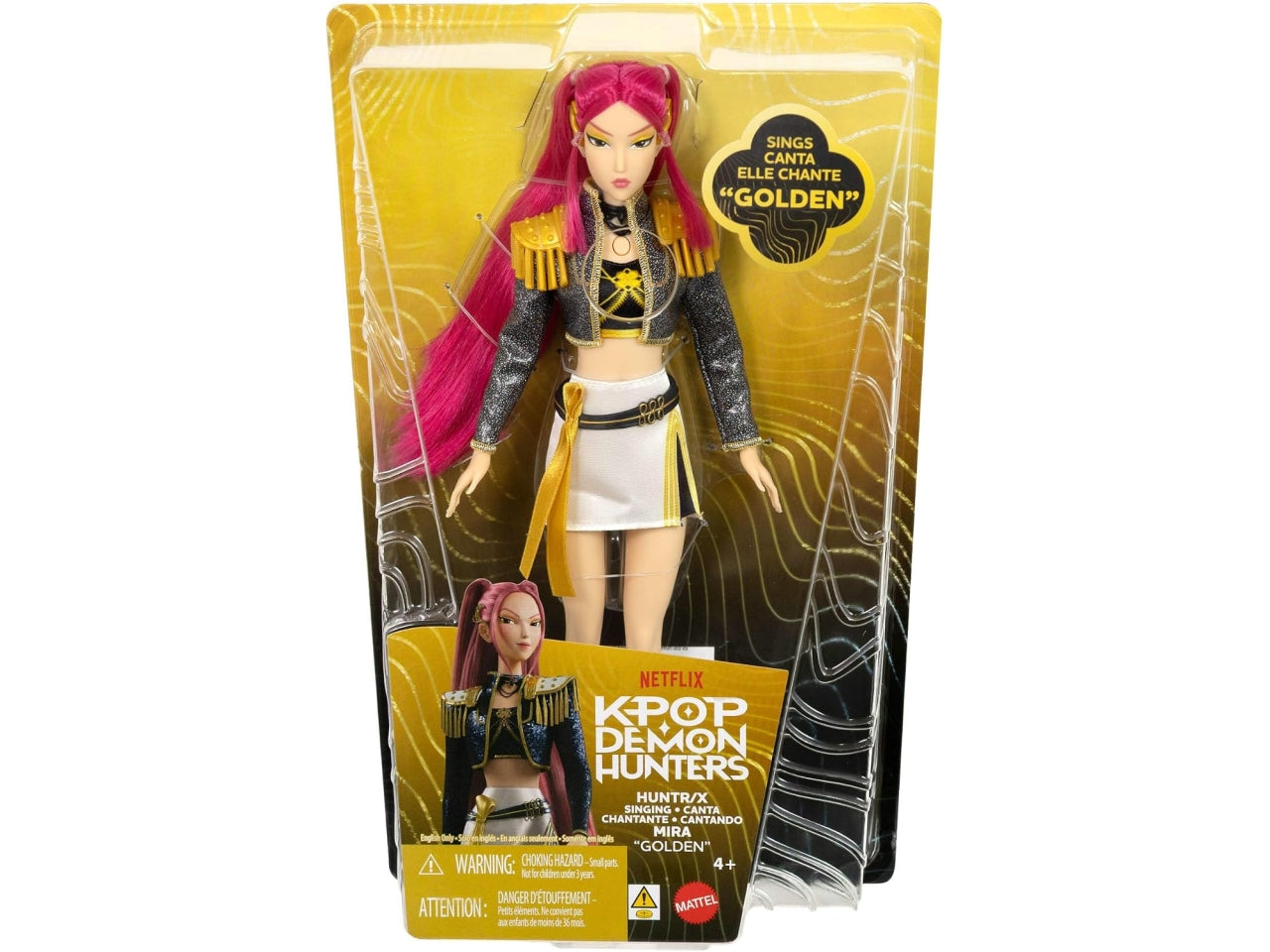 Kpop demon hunters fashion doll mira cantante 30cm £