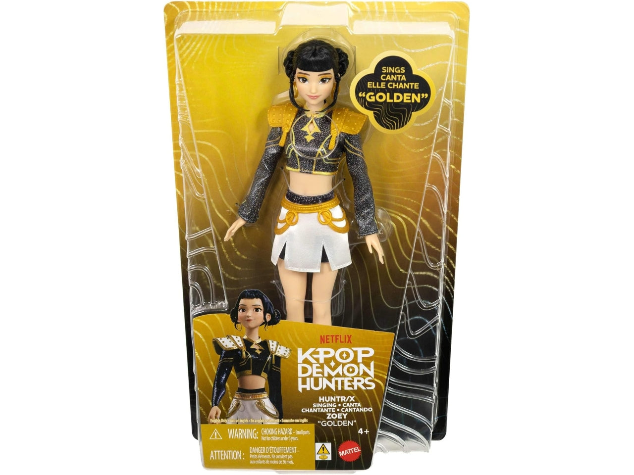 Kpop demon hunters fashion doll zoey cantante 30cm £