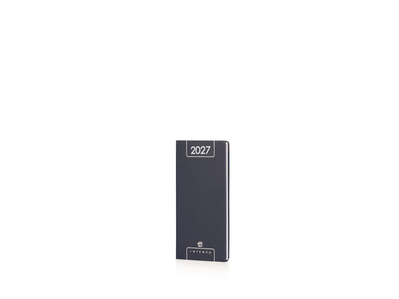 Agenda Alfa 2027 settimanale tascabile 8x15cm in papercoat blu