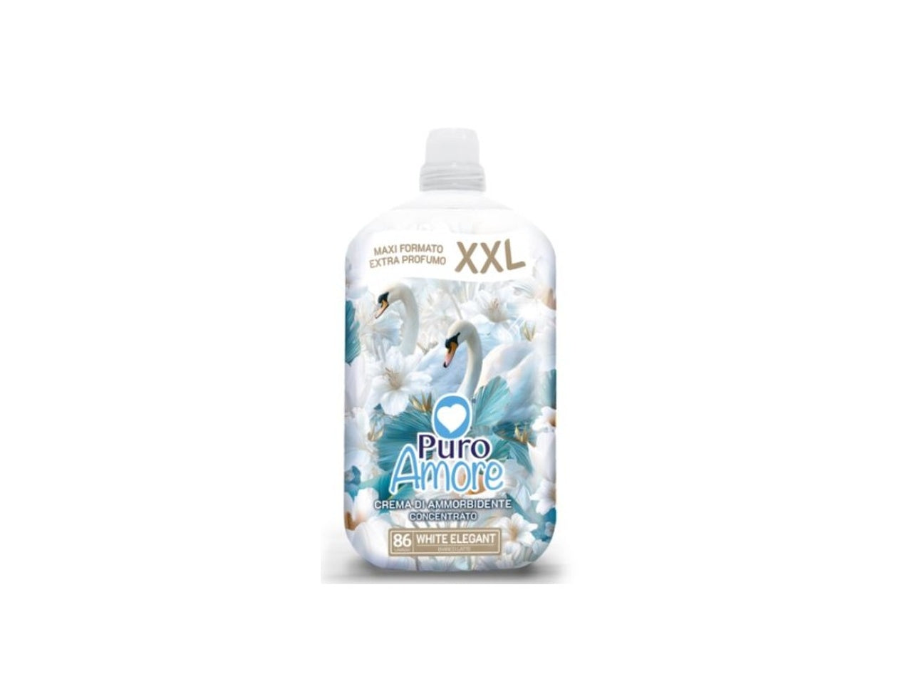 Puro Amore ammorbidente concentrato bianco latte xxl 86 lavavaggi 1,8L $