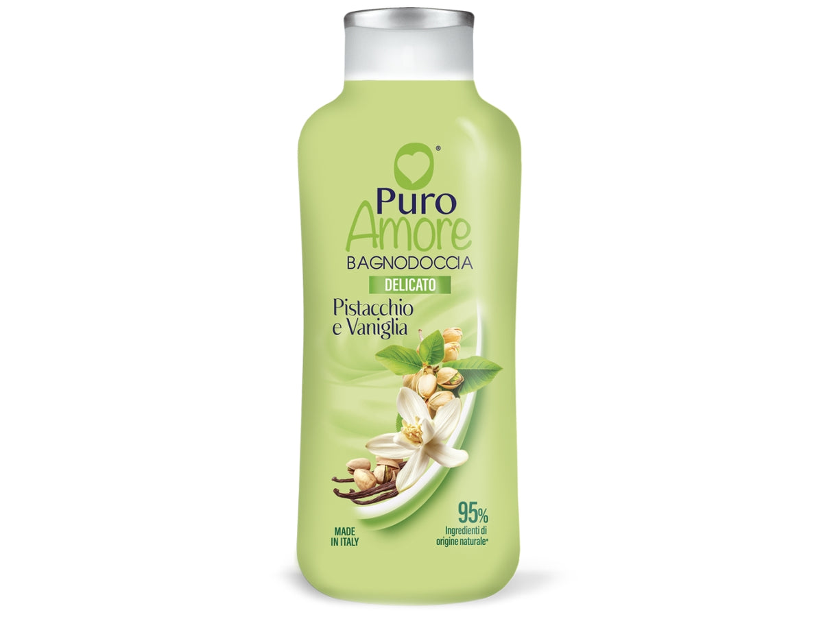 Puro Amore bagno doccia 650ml pistacchio e vaniglia