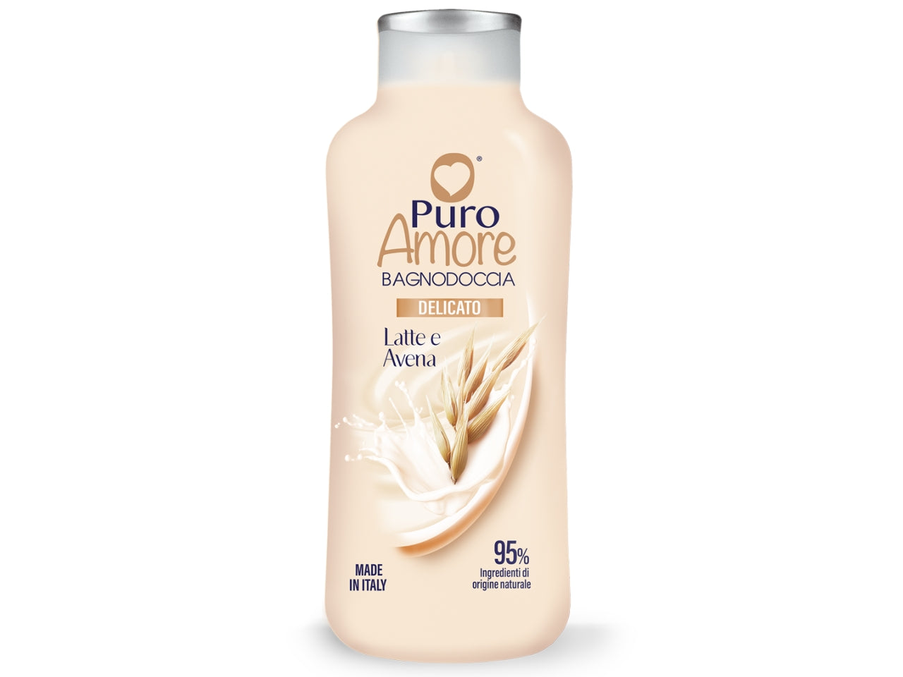 Puro Amore bagno doccia 650ml latte e avena $