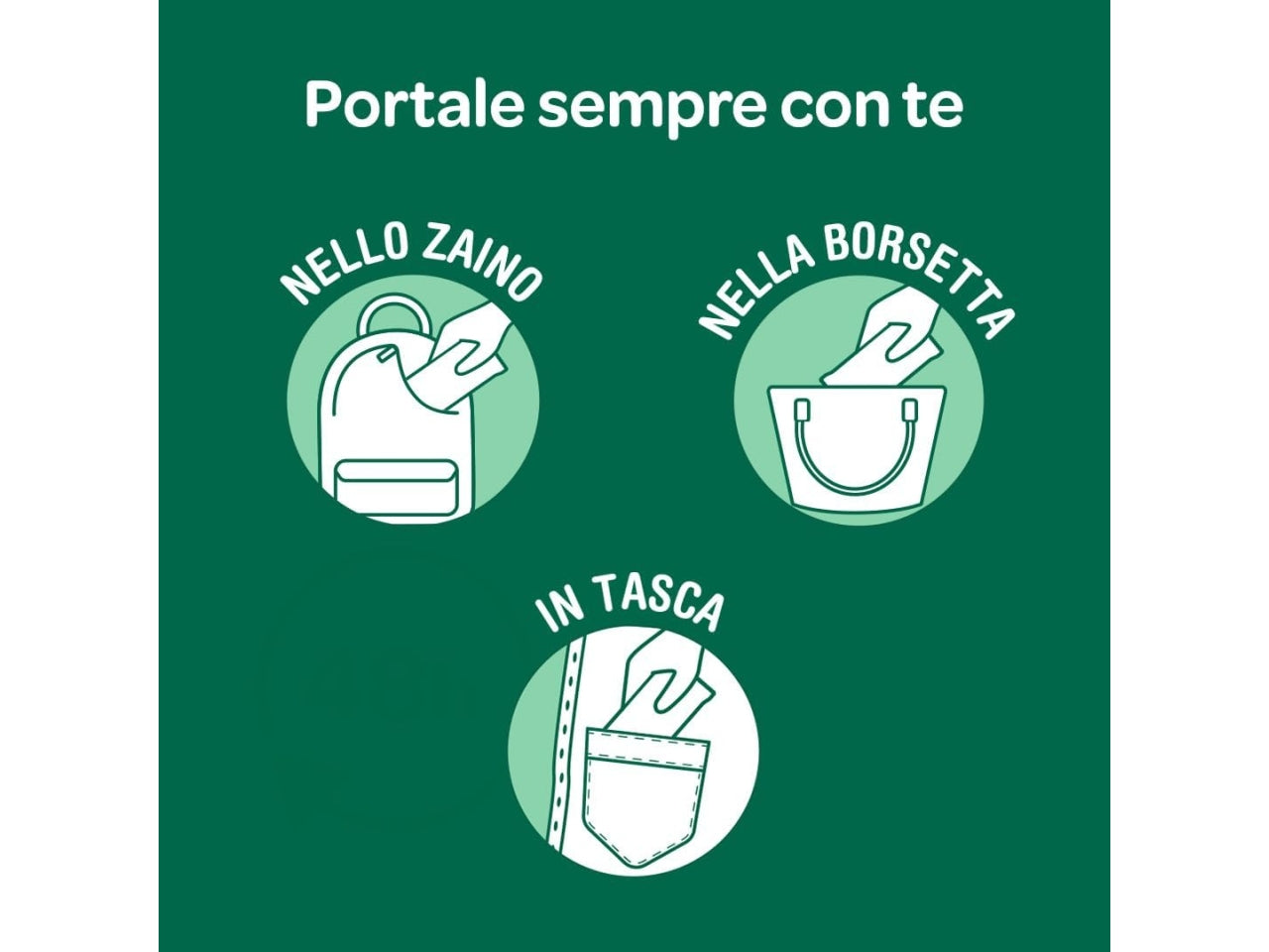 Borotalco deo salviette originale set da 10 salviette