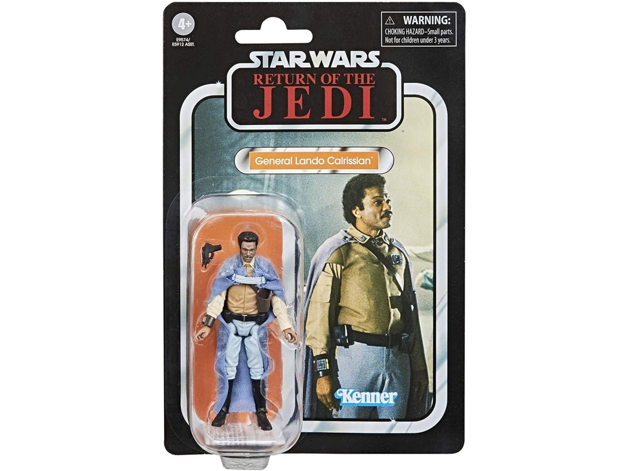 Star wars general lando calrissian action figure da collezione