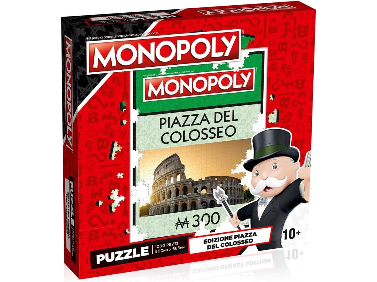 Monopoly puzzle roma gioco da tavolo