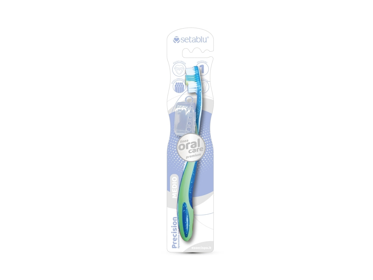 Spazzolino denti precision medio