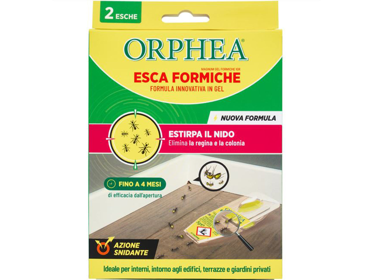Orphea esce formiche set da 3 esche