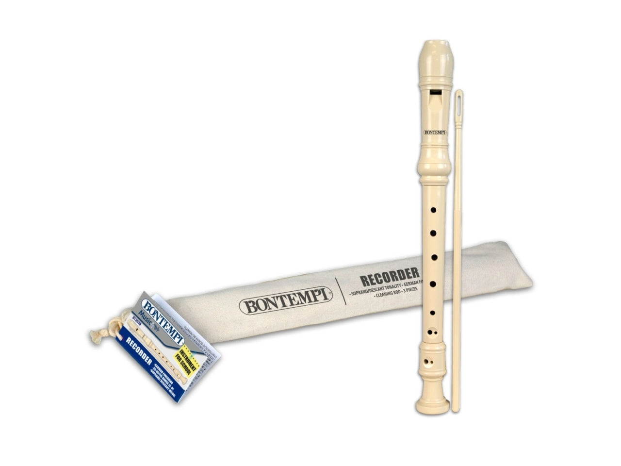 Flauto dolce, tonalità soprano avorio