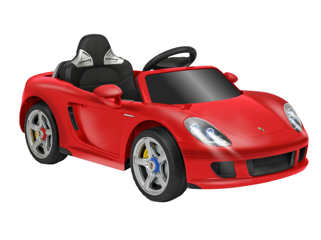 Auto Porsche Carrera gt con radiocomando 12v rossa