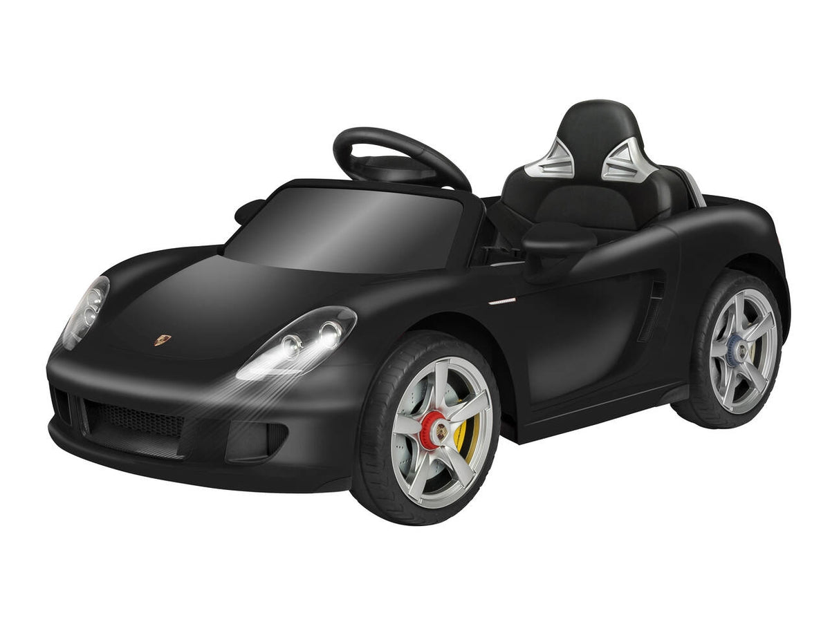Auto Porsche Carrera gt con radiocomando 12v nera