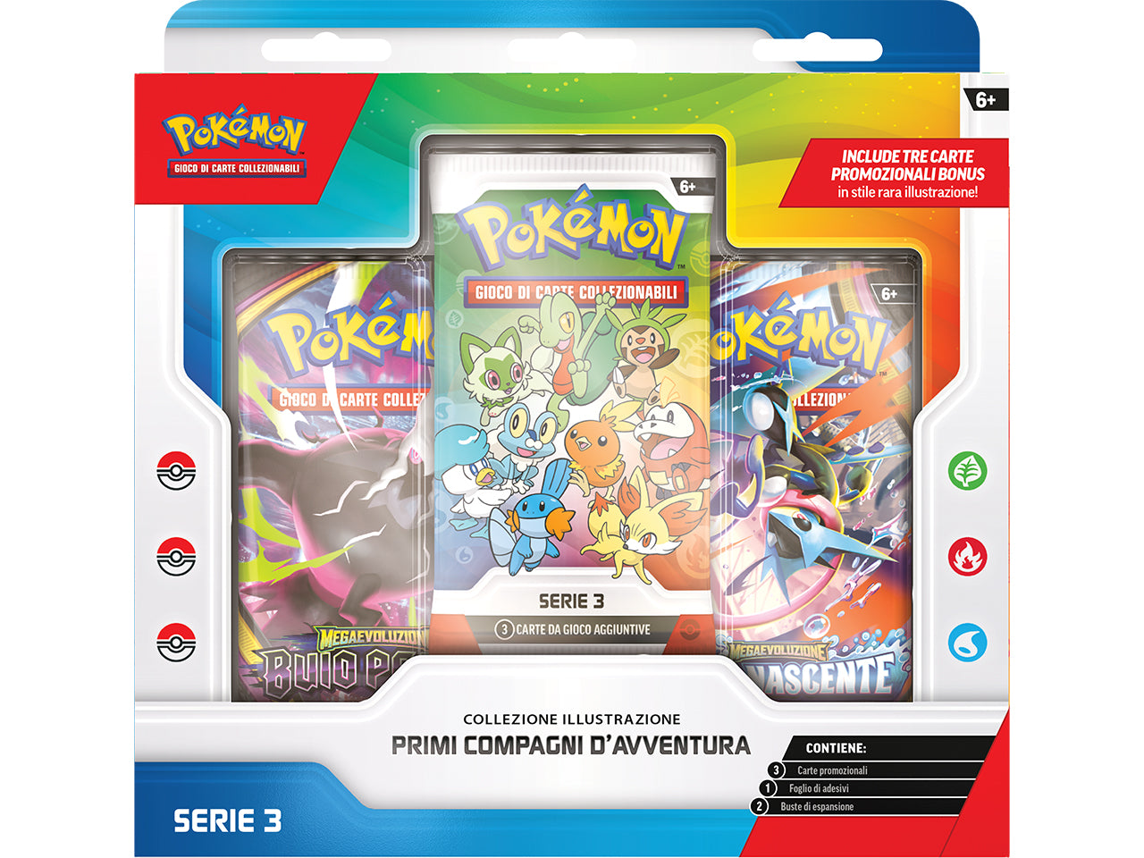 Pokemon collezione illustrata Primi Compagni d'Avventura serie 3 £