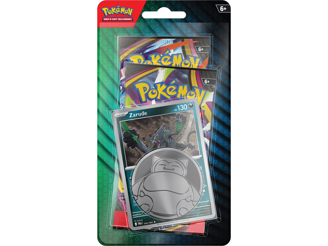 Pokemon Zarude blister 2 buste £