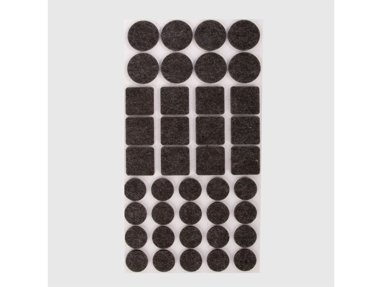 Feltrini marroni 120 pezzi assortiti