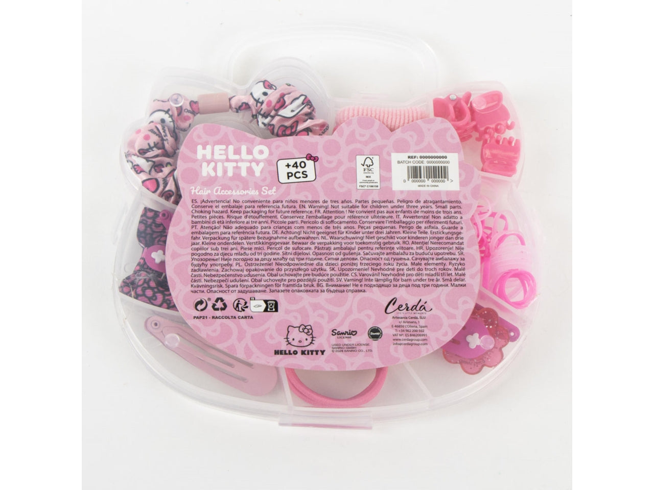 Hello kitty set bellezza capelli
