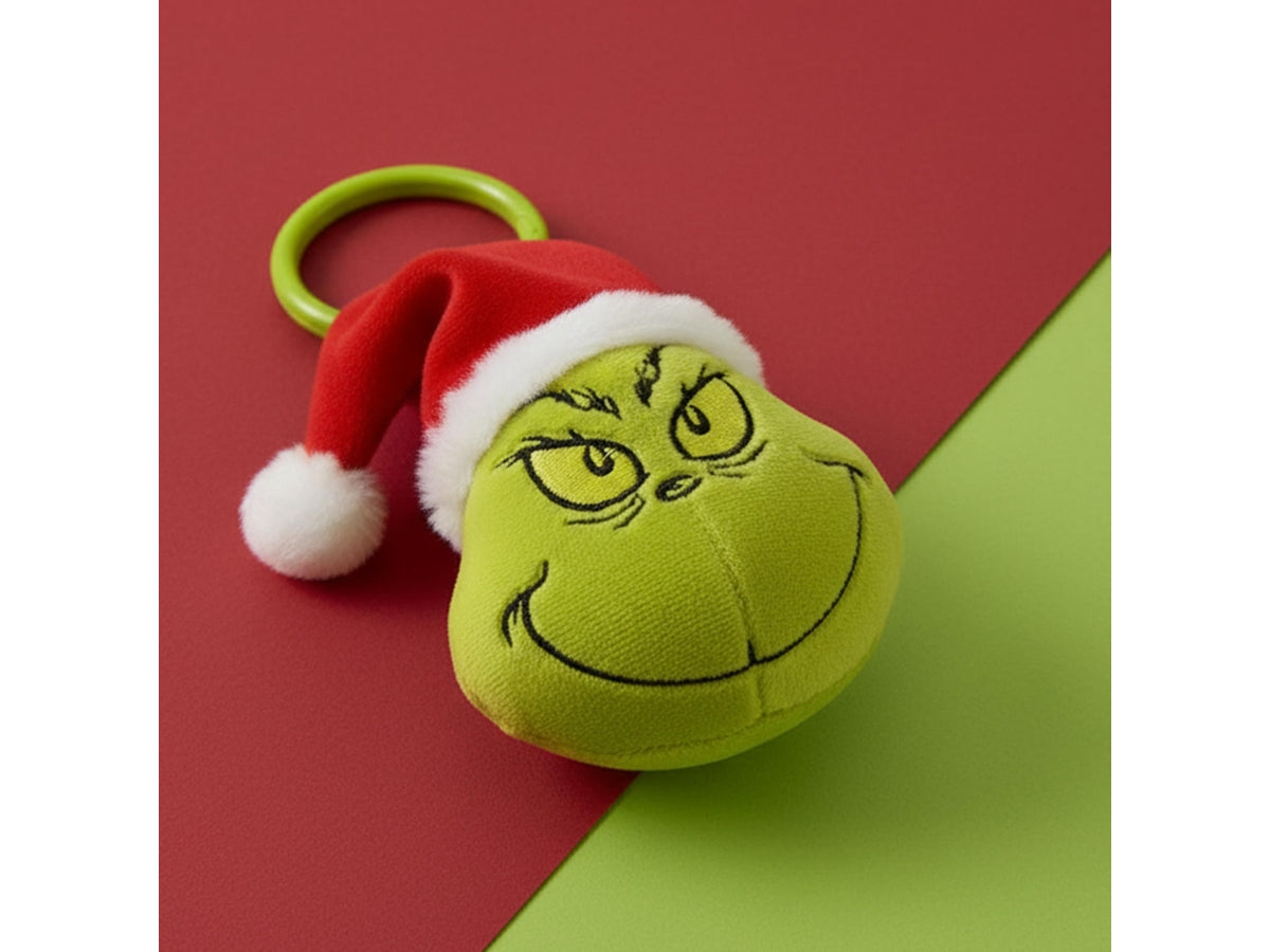 The grinch portachiavi 3d con clip