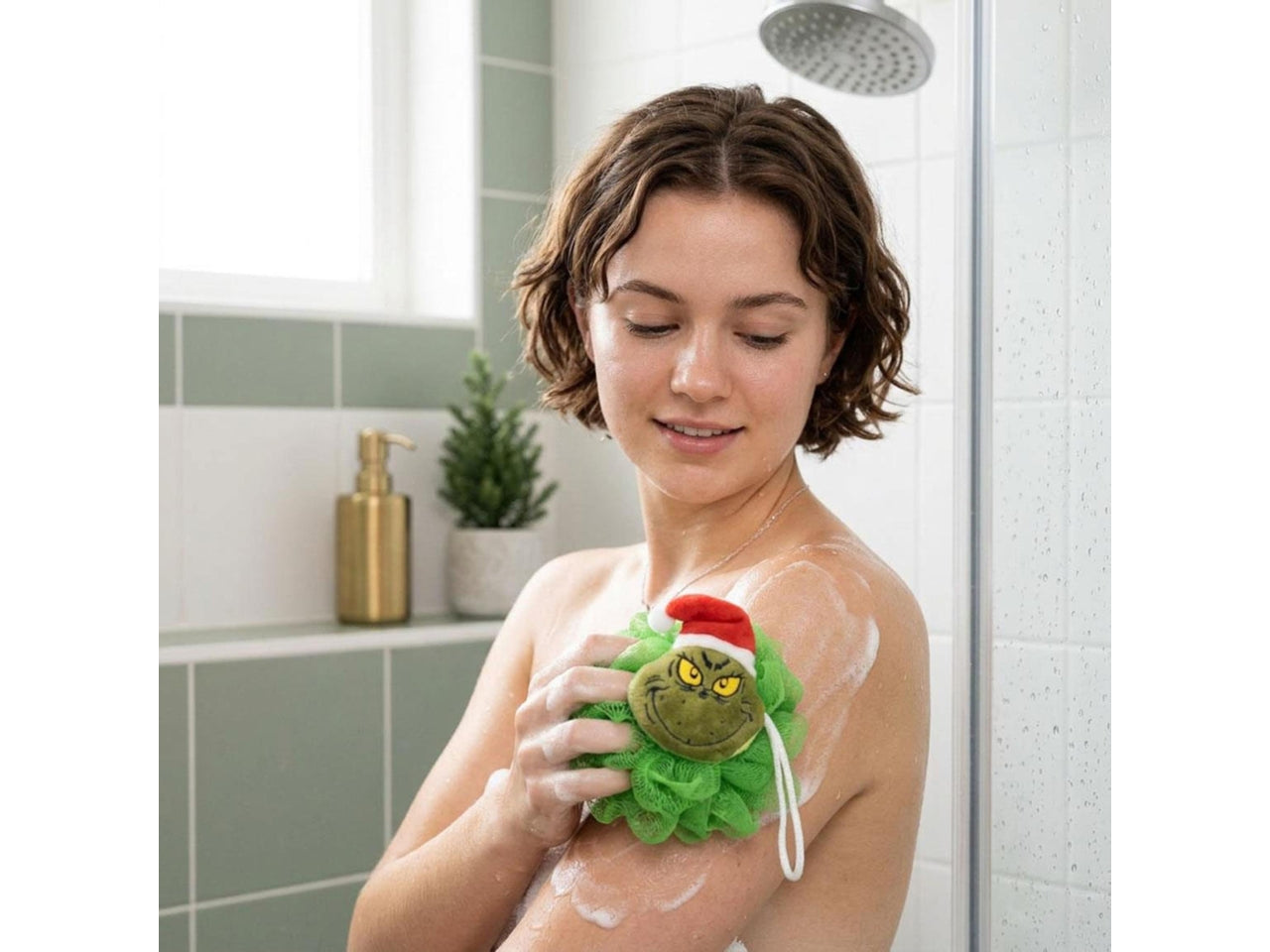 The grinch spugna bagno