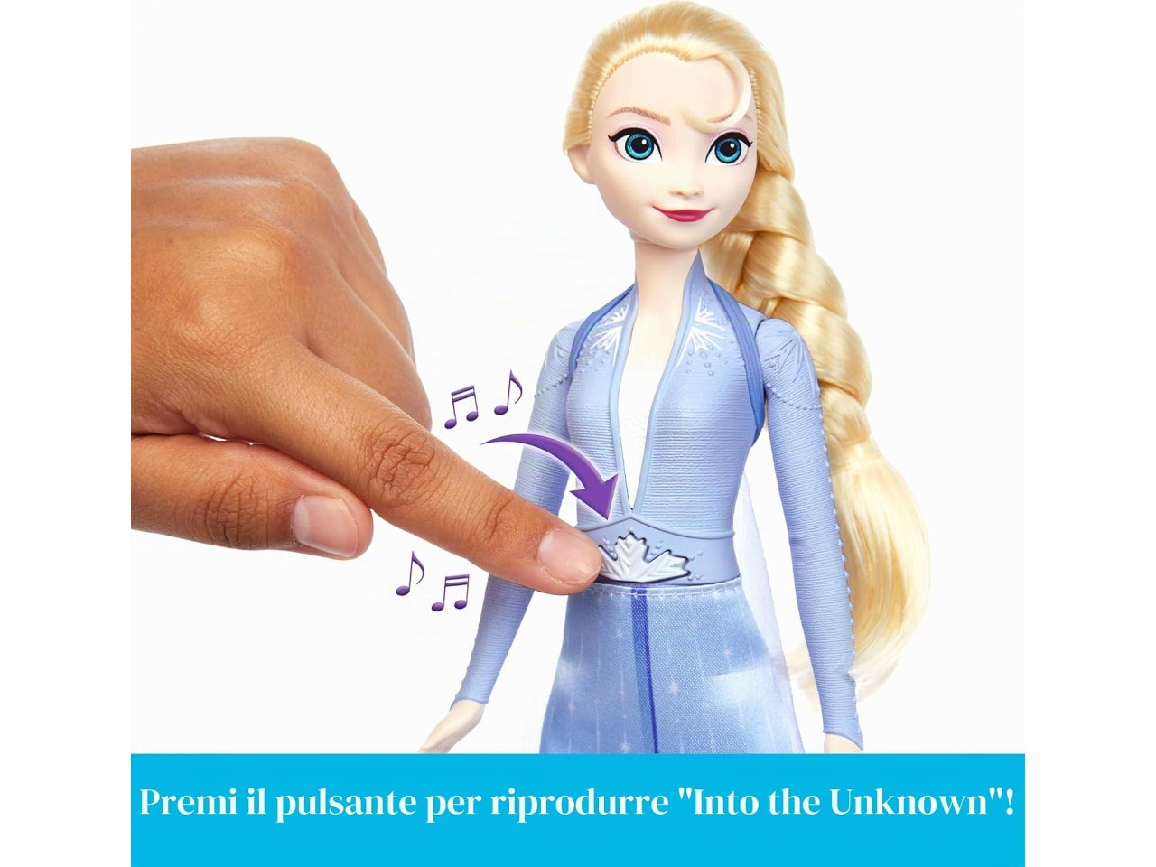 Disney frozen singing adventure doll - elsa