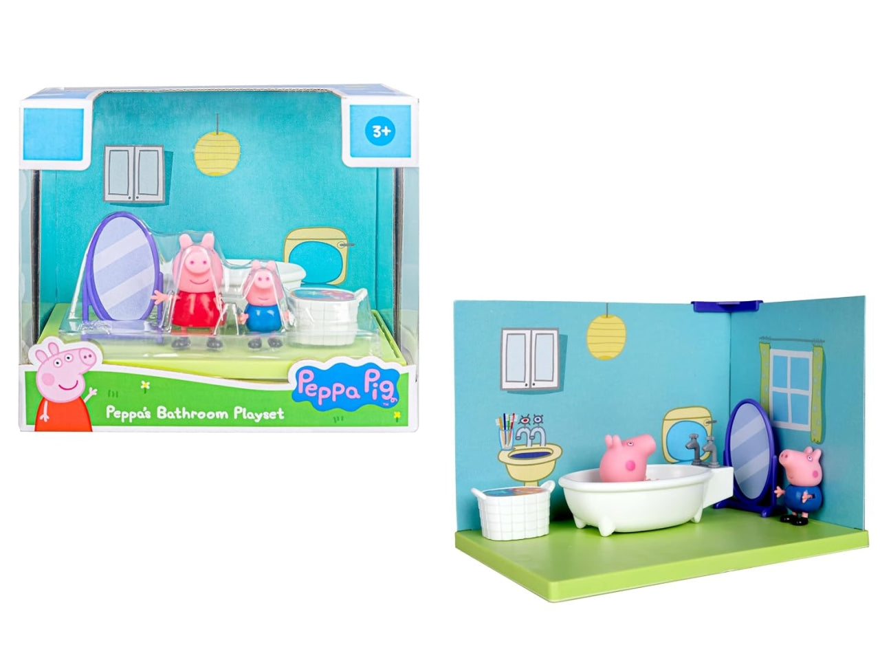Peppa pig playset bathroom