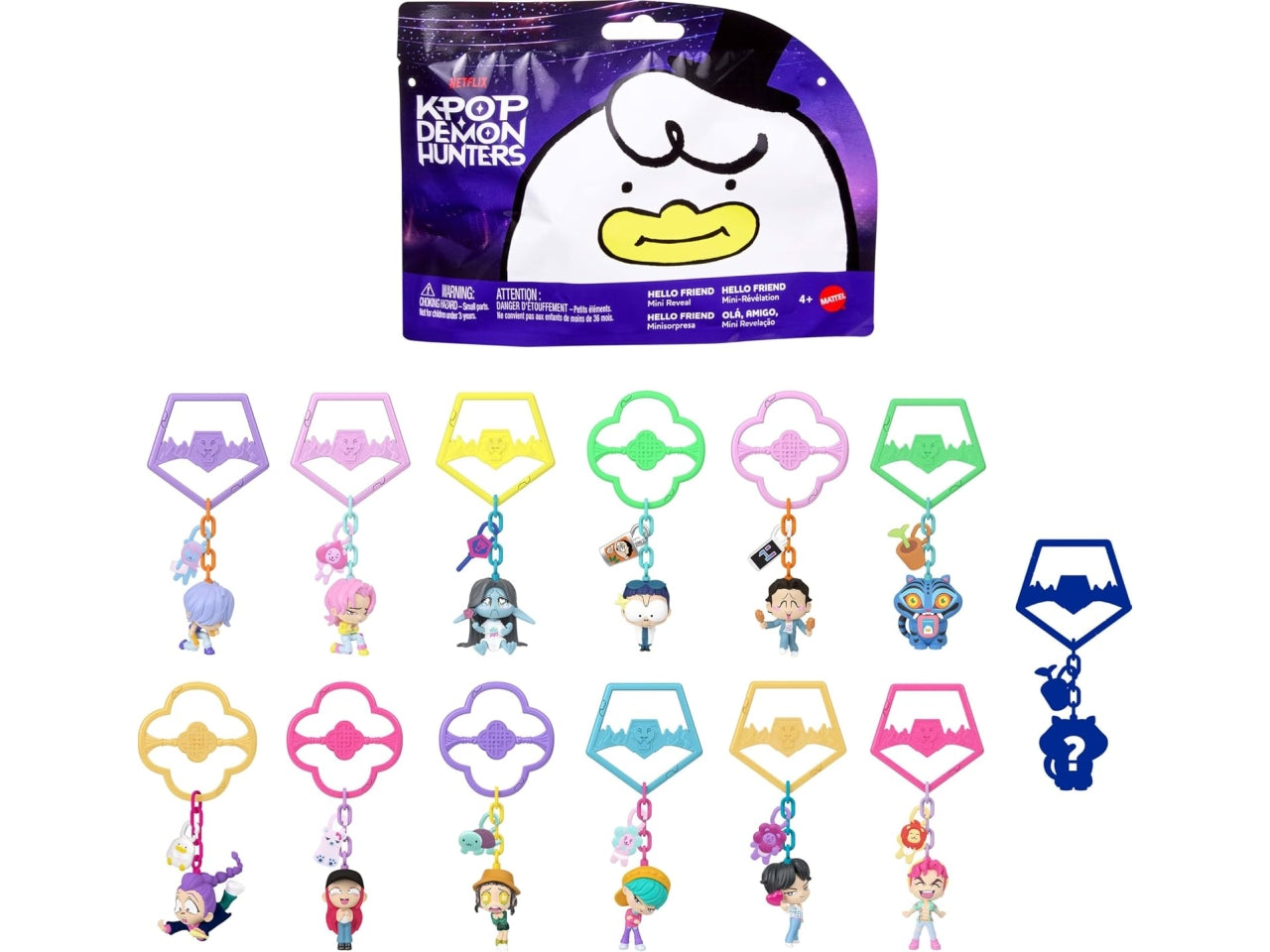 K-pop demon hunters mini doll blind assortite £