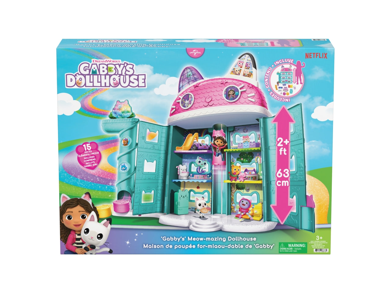 Gabby's dollhouse la casa bambole