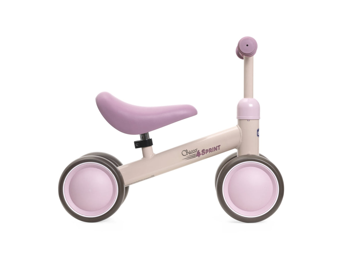 Gioco cavalcabile bici 4 rosa