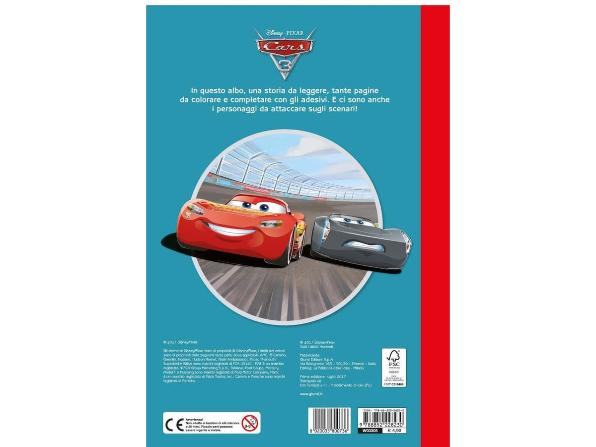 Cars 3 staccattacca e colora