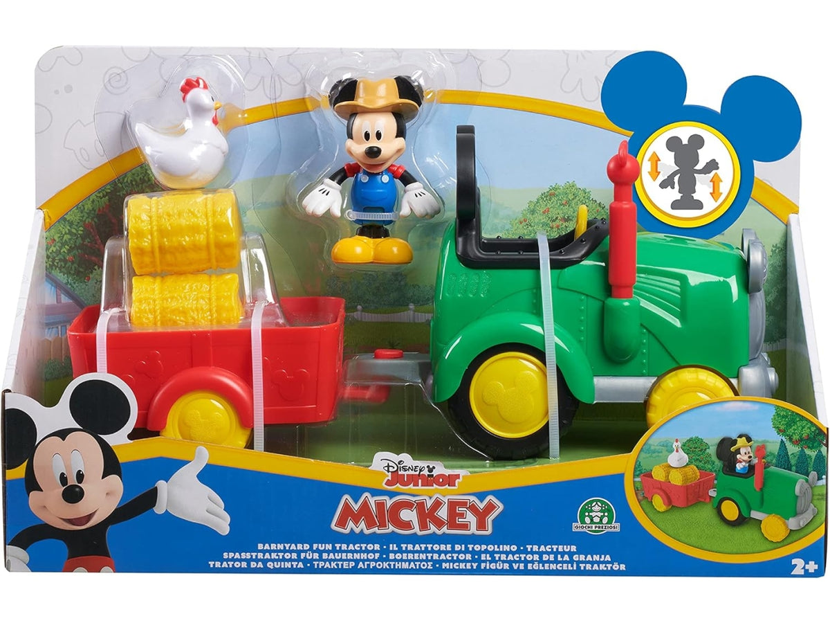 Mickey mouse barnyard fun tractor