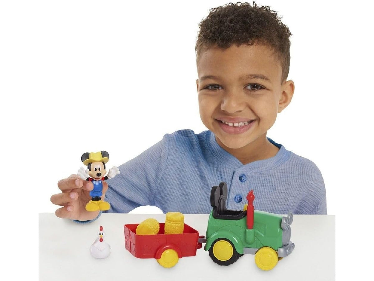 Mickey mouse barnyard fun tractor