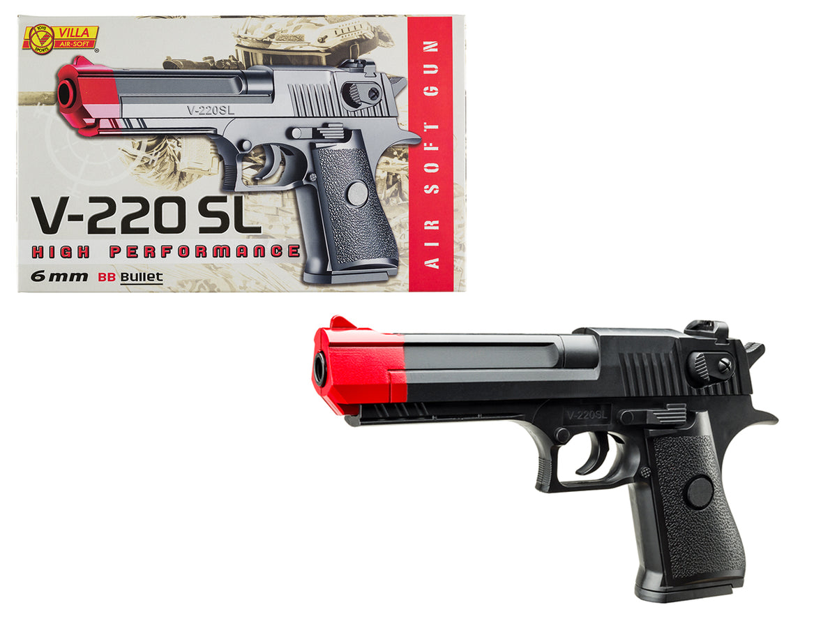 Pistola v-220sl air soft calibro 6mm