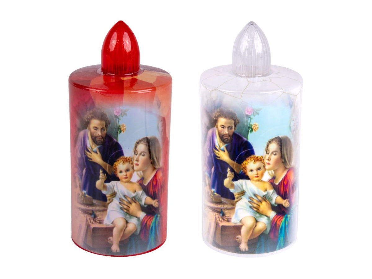 Lumino sacra famiglia 60 giorni elettrico assortito